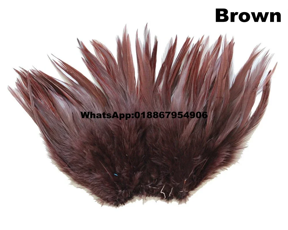 Wholesale 1 Roll 15-20CM 6-8" Natural Rooster Saddle Feathers Strungs DIY Home Crafts Making Plume Strips Sewing Bundle Fringes
Wholesale 1 Roll 15-20CM 6-8" Natural Rooster Saddle Feathers Strungs DIY Home Crafts Making Plume Strips Sewing Bundle Fringes