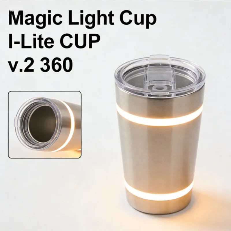 Magic Light Cup I-Lite CUP v.2 360 - Close Up Magic Tricks Stage Prop for Street Performer Easy to Do Light Catch Effect
Magic Light Cup I-Lite CUP v.2 360 - Close Up Magic Tricks Stage Prop for Street Performer Easy to Do Light Catch Effect