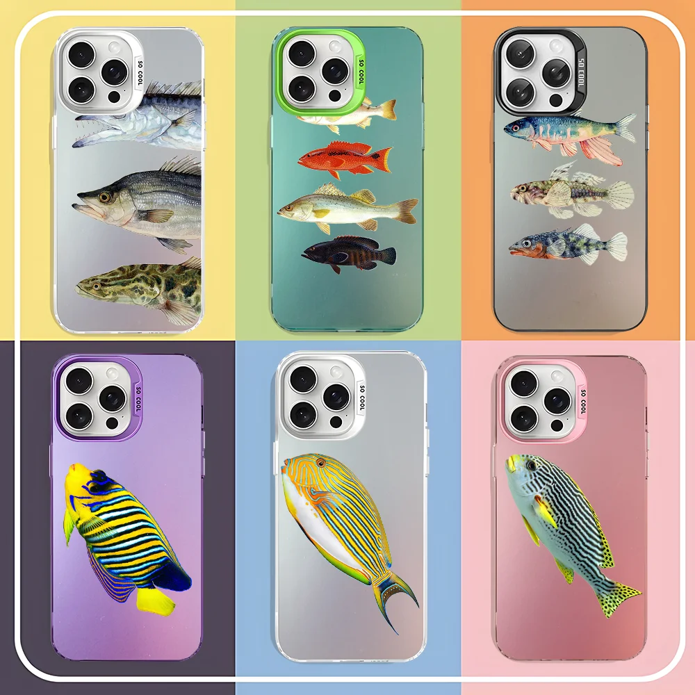 Fish Phone Case For IPhone 16 15 14 13 12 11 Pro Max X XR XSMAX 8 7 Plus Matte Shockproof Back Cover
Fish Phone Case For IPhone 16 15 14 13 12 11 Pro Max X XR XSMAX 8 7 Plus Matte Shockproof Back Cover