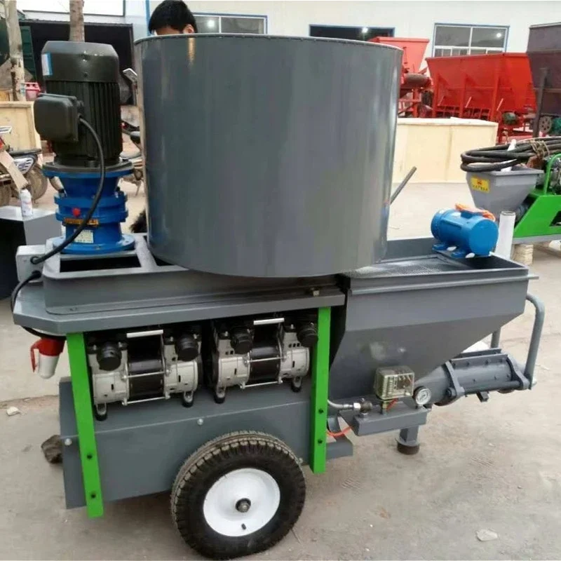 Mortar Spraying Machine Cement Mortar Tool Wall Plaster Device Concrete Spraying Equipment Shotcrete Sprayer Spray Hot Sale
Mortar Spraying Machine Cement Mortar Tool Wall Plaster Device Concrete Spraying Equipment Shotcrete Sprayer Spray Hot Sale