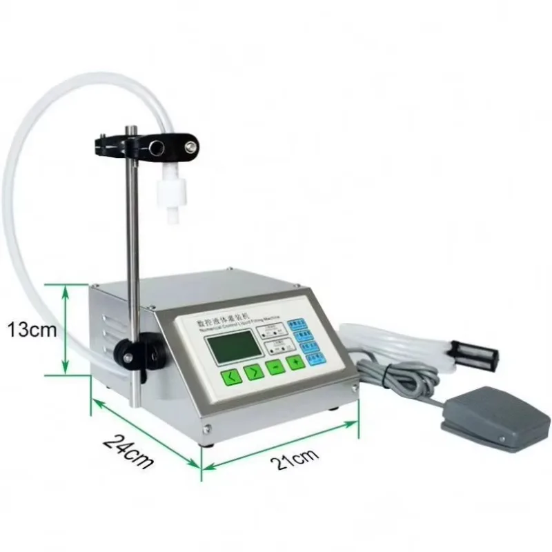 X-399 Desktop Automatic Quantitative Liquid Filling Machine with Speed Adjustable Electric Pump
X-399 Desktop Automatic Quantitative Liquid Filling Machine with Speed Adjustable Electric Pump