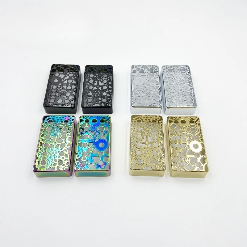 Комплект из 2 шт., ажурные латунные чехлы звукоснимателей для хамбакера с одной катушкой, защитный корпус звукоснимателя для гитары
Комплект из 2 шт., ажурные латунные чехлы звукоснимателей для хамбакера с одной катушкой, защитный корпус звукоснимателя для гитары