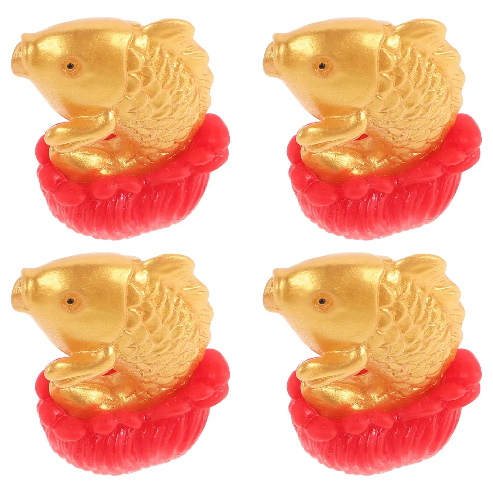 4 Pcs Wealth Decoration Ornaments Mini Figurines Red New Year Crafts Feng Shui Accessories DIY Resin Animal
4 Pcs Wealth Decoration Ornaments Mini Figurines Red New Year Crafts Feng Shui Accessories DIY Resin Animal