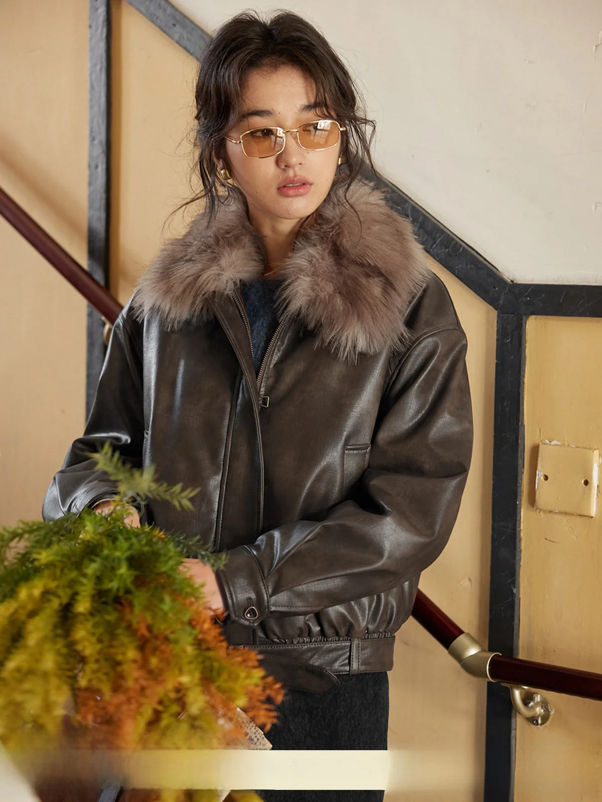 Solighter Detachable Fur Collar Cotton Jacket Women's Winter New Vintage Cotton Coat Outerwear Loose Style Long Sleeve Zipper
Solighter Detachable Fur Collar Cotton Jacket Women's Winter New Vintage Cotton Coat Outerwear Loose Style Long Sleeve Zipper