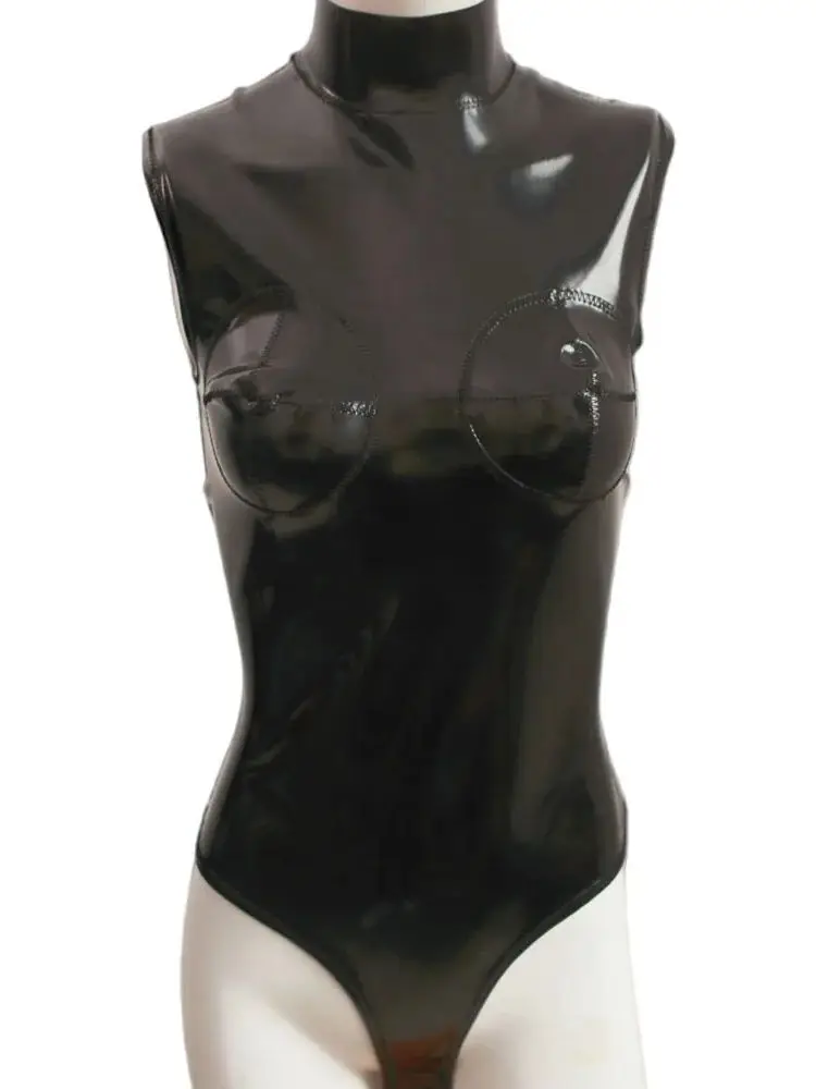 XS-4XL Double Sided PU Leather Tank Top Wet Look PVC Open Crotch Bodysuit Faux Latex Catsuit Shaped Bust Body Teddies Swimsuit
XS-4XL Double Sided PU Leather Tank Top Wet Look PVC Open Crotch Bodysuit Faux Latex Catsuit Shaped Bust Body Teddies Swimsuit