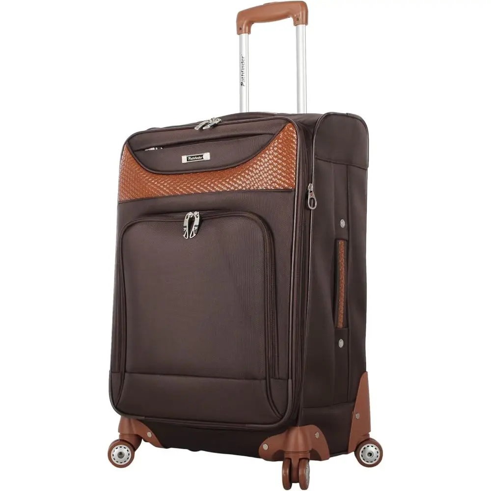 24 Inch Expandable Spinner Suitcase with Medium Size for Travel
24 Inch Expandable Spinner Suitcase with Medium Size for Travel