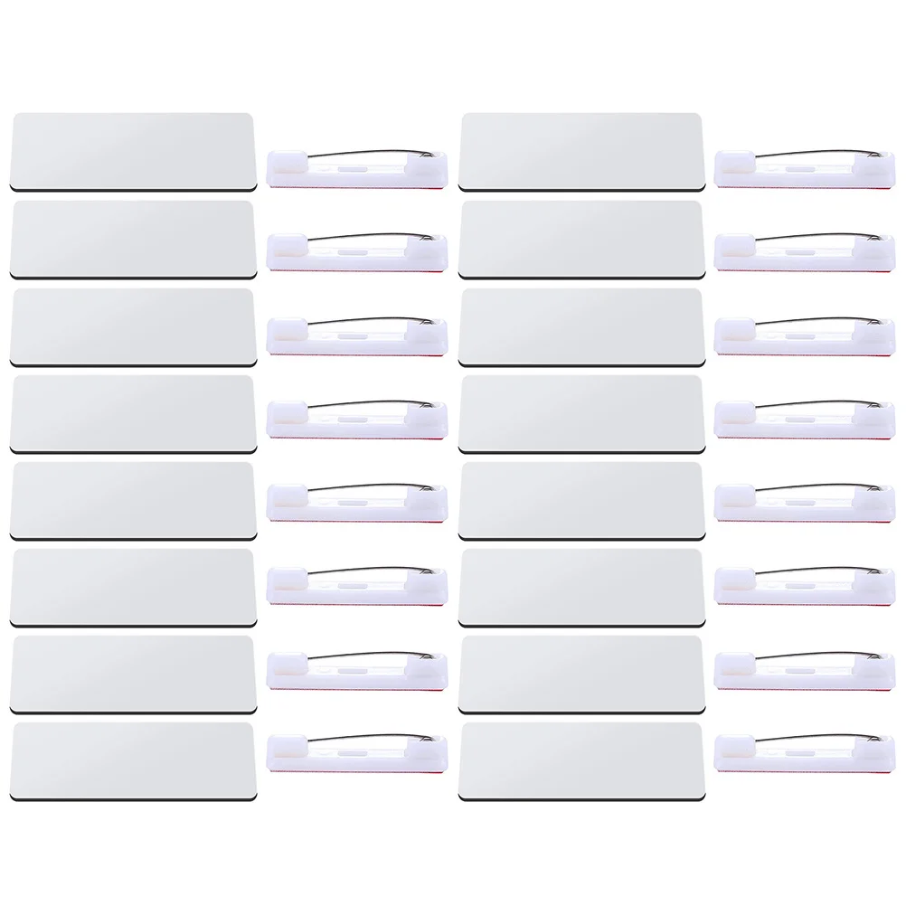 32pcs Blank Name Tags Sublimation Ready Hard Badge Wooden Style Diy Custom Office School Worker Identification Reusable Name
32pcs Blank Name Tags Sublimation Ready Hard Badge Wooden Style Diy Custom Office School Worker Identification Reusable Name