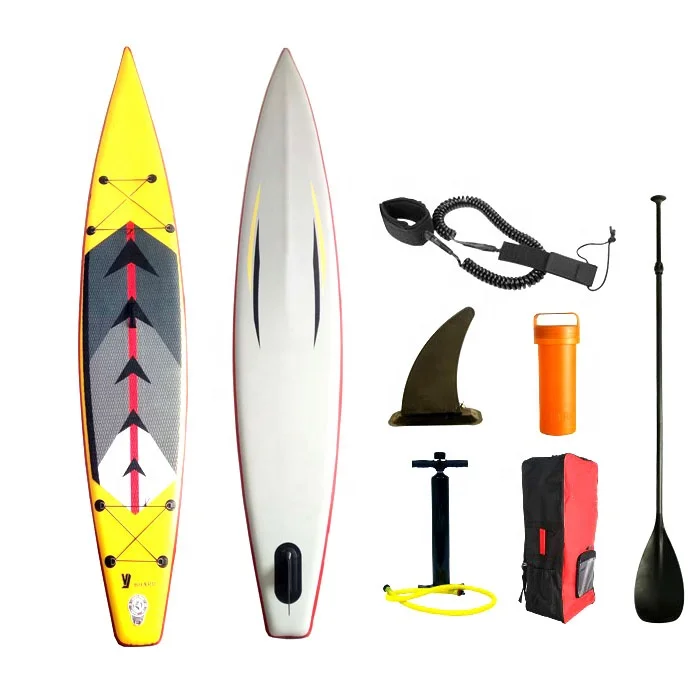12.6'*28''*6'' Race Sup Board Inflatable Paddle 2 Layer Inflatable Paddle Board With Pump Race Sup Board
12.6'*28''*6'' Race Sup Board Inflatable Paddle 2 Layer Inflatable Paddle Board With Pump Race Sup Board