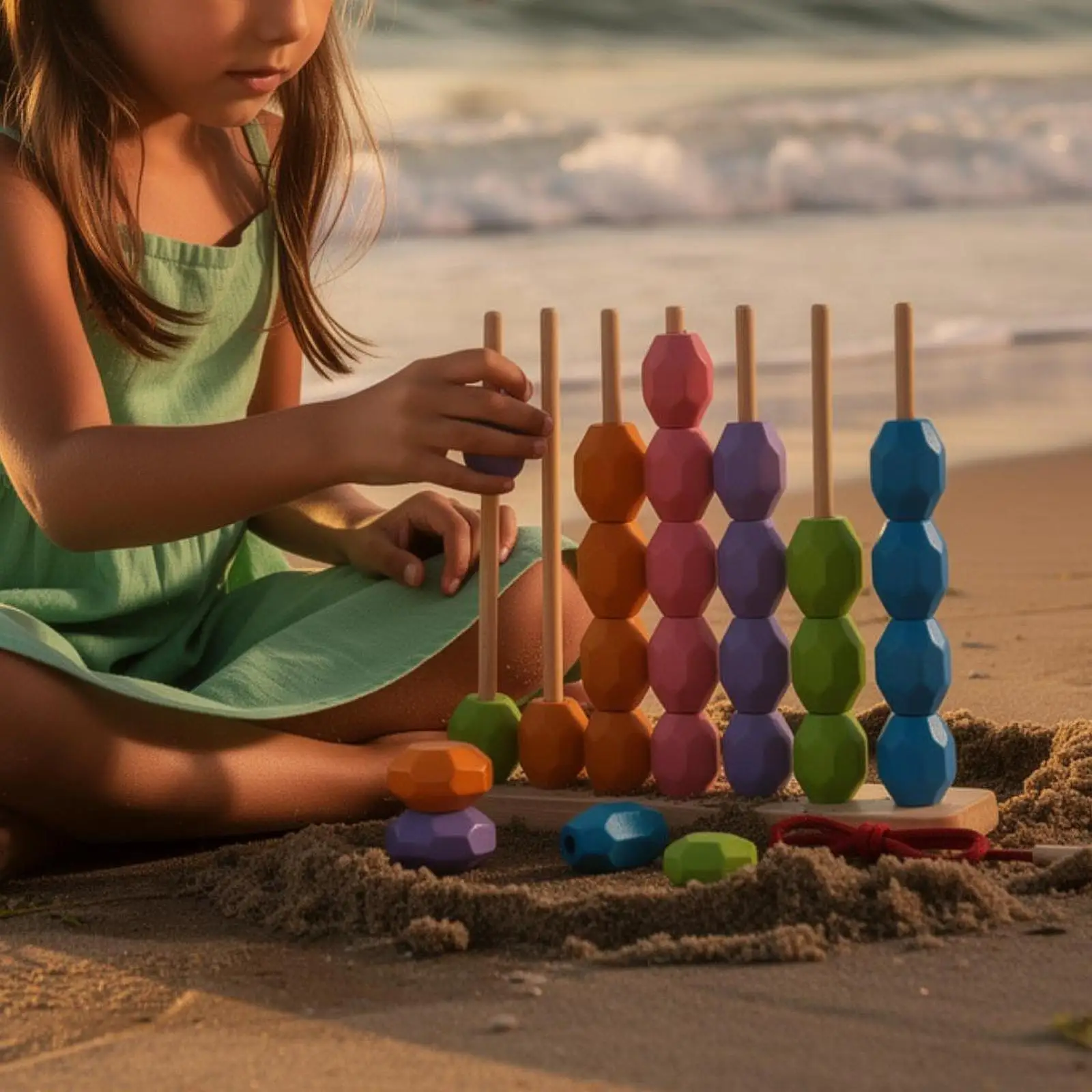 Деревянные бусины для шнуровки, игрушки для дошкольников, обучающая игрушка, соответствующий цвету, штабелер для детей от 3 лет
Деревянные бусины для шнуровки, игрушки для дошкольников, обучающая игрушка, соответствующий цвету, штабелер для детей от 3 лет