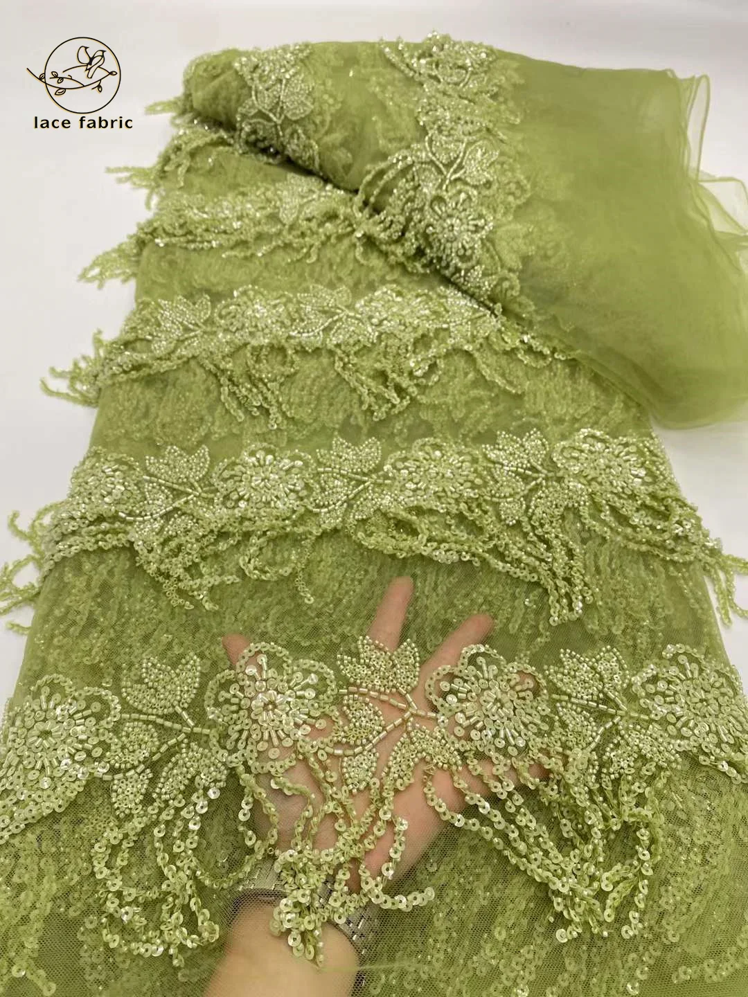 African 3D Tassel Sequins Tulle Lace 2024 High Quality Lace French Luxury Beaded Net Fabric Nigerian for Women Wedding Dresses
African 3D Tassel Sequins Tulle Lace 2024 High Quality Lace French Luxury Beaded Net Fabric Nigerian for Women Wedding Dresses