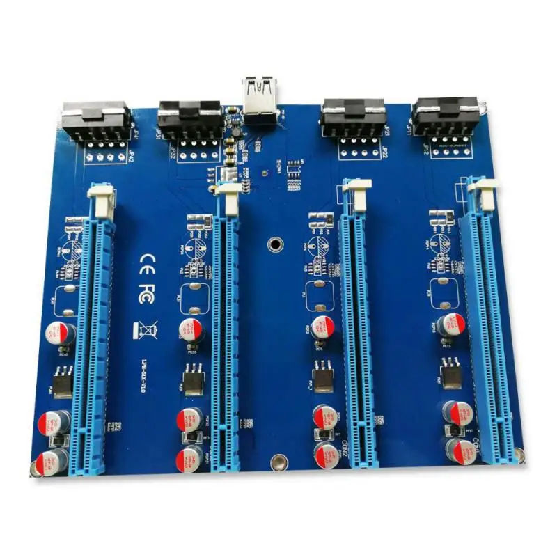 XT-XINTE PCI-E адаптер Scheda PCIe 1 a 4 надпись Colonna Montante 1X per 16X слот для минеральной карты для ПК
XT-XINTE PCI-E адаптер Scheda PCIe 1 a 4 надпись Colonna Montante 1X per 16X слот для минеральной карты для ПК