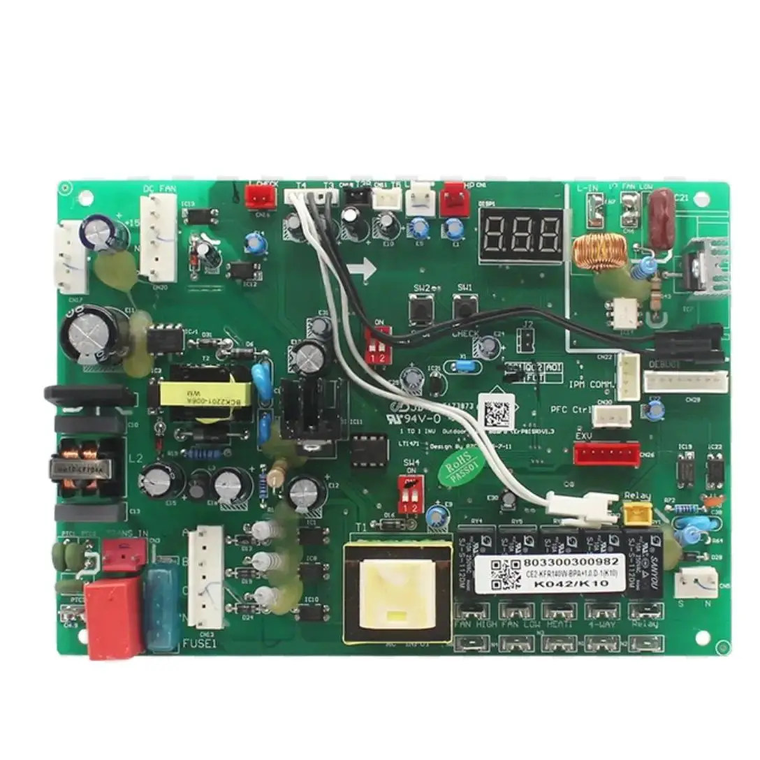 good for Chigo air conditioning Internal Control Panel 803300300982 CE2-KFR140W-BPA. 1. D-1
good for Chigo air conditioning Internal Control Panel 803300300982 CE2-KFR140W-BPA. 1. D-1