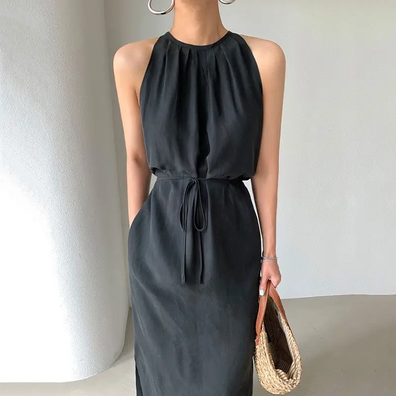 2024 Summer New Simple Hanging Neck Off Shoulder Lace Up Waist Style Dress
2024 Summer New Simple Hanging Neck Off Shoulder Lace Up Waist Style Dress