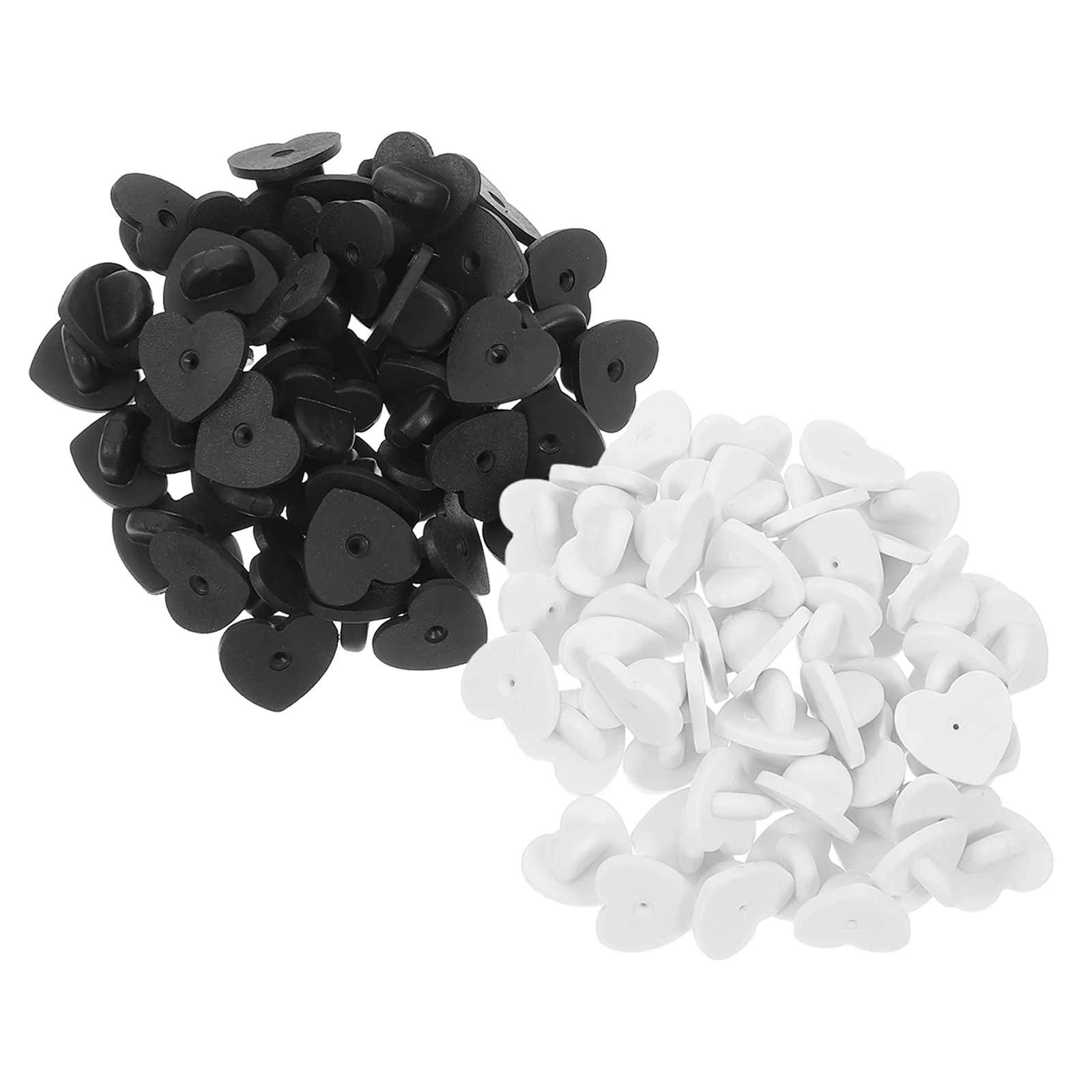 100pcs Heart Shaped Plastic Brooch Pins Accessories for Hats Lapels Bags Pin Backings Rubber Stoppers Jewelry Crafts
100pcs Heart Shaped Plastic Brooch Pins Accessories for Hats Lapels Bags Pin Backings Rubber Stoppers Jewelry Crafts