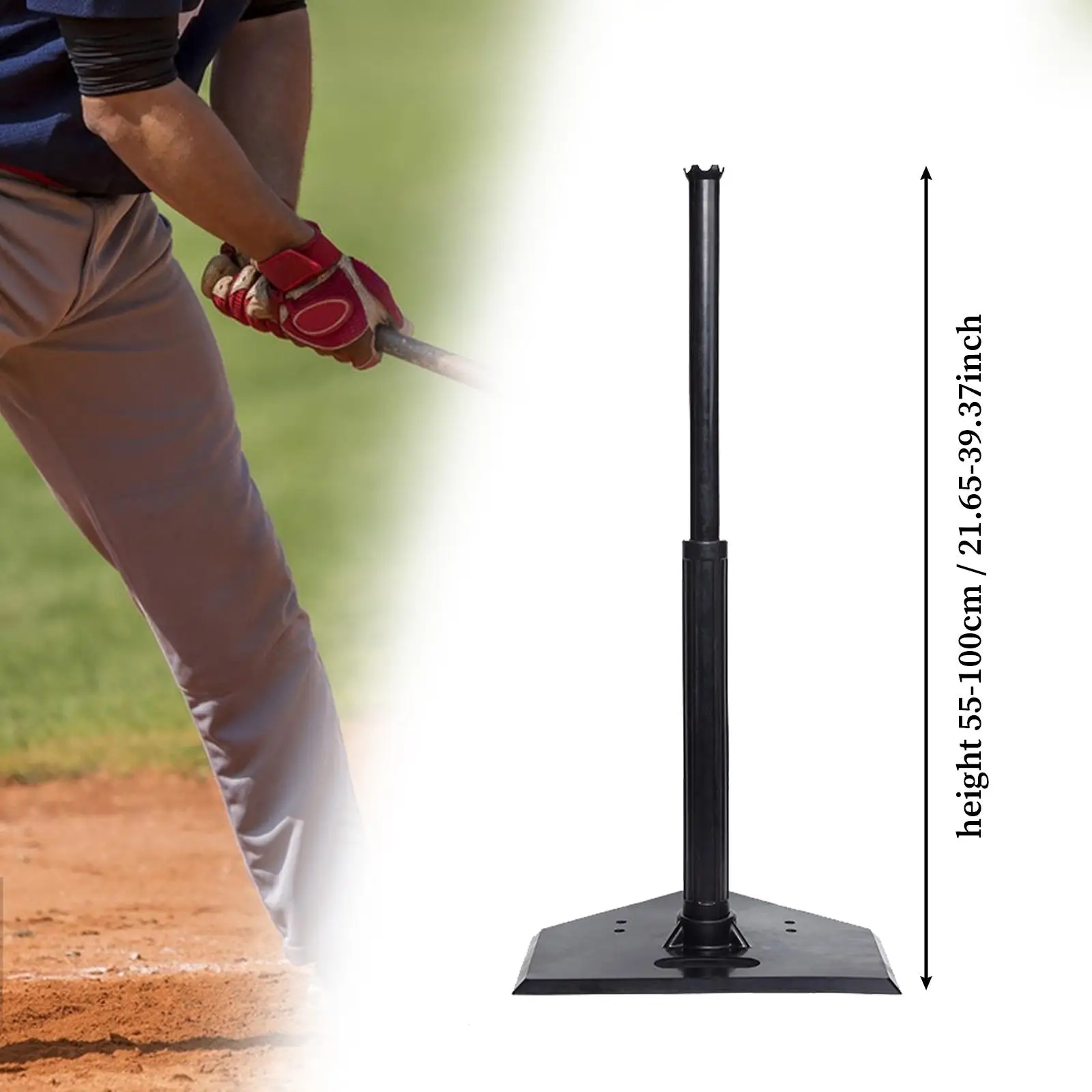 Baseball Batting Tee Softball Batting Training Tee Professional Practice Tool Premium Stand for Training Camps Stadiums Teams
Baseball Batting Tee Softball Batting Training Tee Professional Practice Tool Premium Stand for Training Camps Stadiums Teams