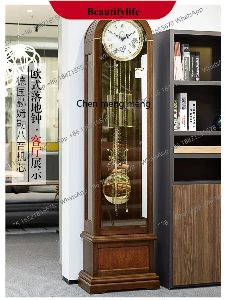 d178 European Style the Grandfather Living Room German Hermle Movement Simple Mechanical Floor Clock the Grandfather
d178 European Style the Grandfather Living Room German Hermle Movement Simple Mechanical Floor Clock the Grandfather