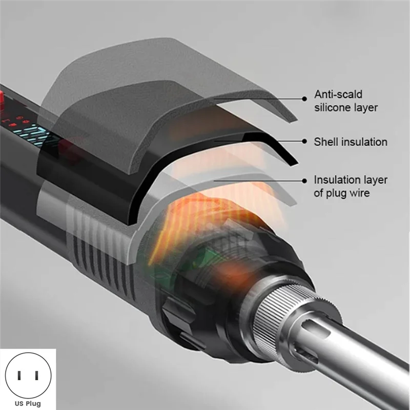 A69eindustrial Grade Welding Pen 3 In 1 Welding Machine, Soldering Iron Kit Adjustable Temperature C US Plug
A69eindustrial Grade Welding Pen 3 In 1 Welding Machine, Soldering Iron Kit Adjustable Temperature C US Plug