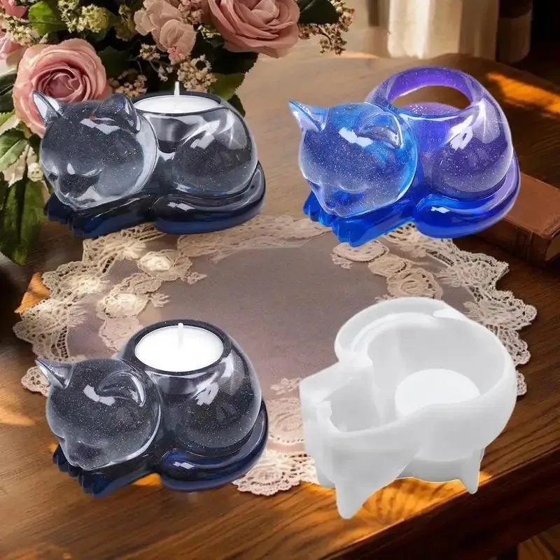 top quality sleeping cat memorial silicone mold resin cat candle holder animal keepsake sympathy gift for pet lovers
top quality sleeping cat memorial silicone mold resin cat candle holder animal keepsake sympathy gift for pet lovers