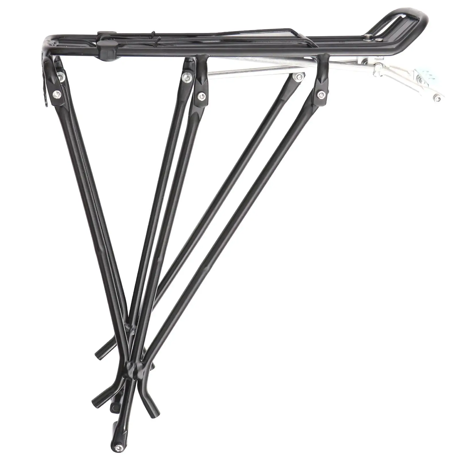 Bicycle Rear Rack Durable Aluminum Alloy Luggage Carrier Back Shelf Suitable Most Bikes Road
Bicycle Rear Rack Durable Aluminum Alloy Luggage Carrier Back Shelf Suitable Most Bikes Road