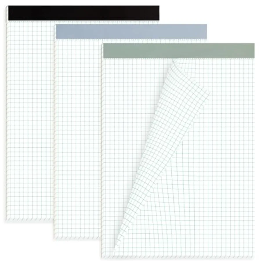 Grid Paper Notebook 8.5 x 11 Inches, 3 Pack graph paper pad, 70Gsm 4×4 Quad Grid Paper, Graph Papers for School, Office, Home,
Grid Paper Notebook 8.5 x 11 Inches, 3 Pack graph paper pad, 70Gsm 4×4 Quad Grid Paper, Graph Papers for School, Office, Home,