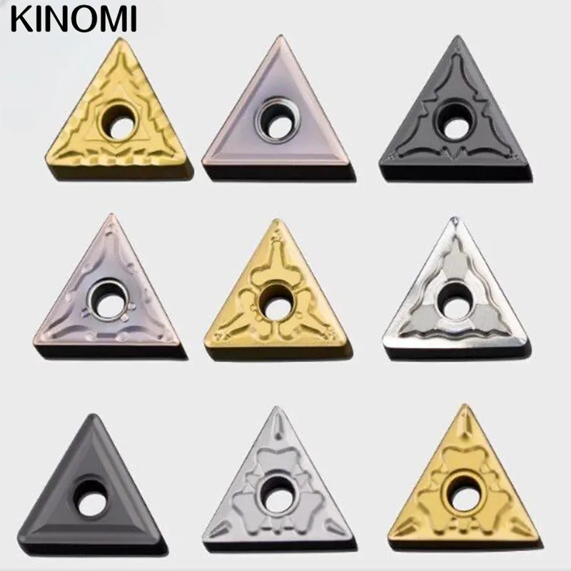 CNC Lathe Blade Stainless Steel Special TNMG160404 Triangular Blade Triangular Alloy Cutting Head Cutting Tools
CNC Lathe Blade Stainless Steel Special TNMG160404 Triangular Blade Triangular Alloy Cutting Head Cutting Tools