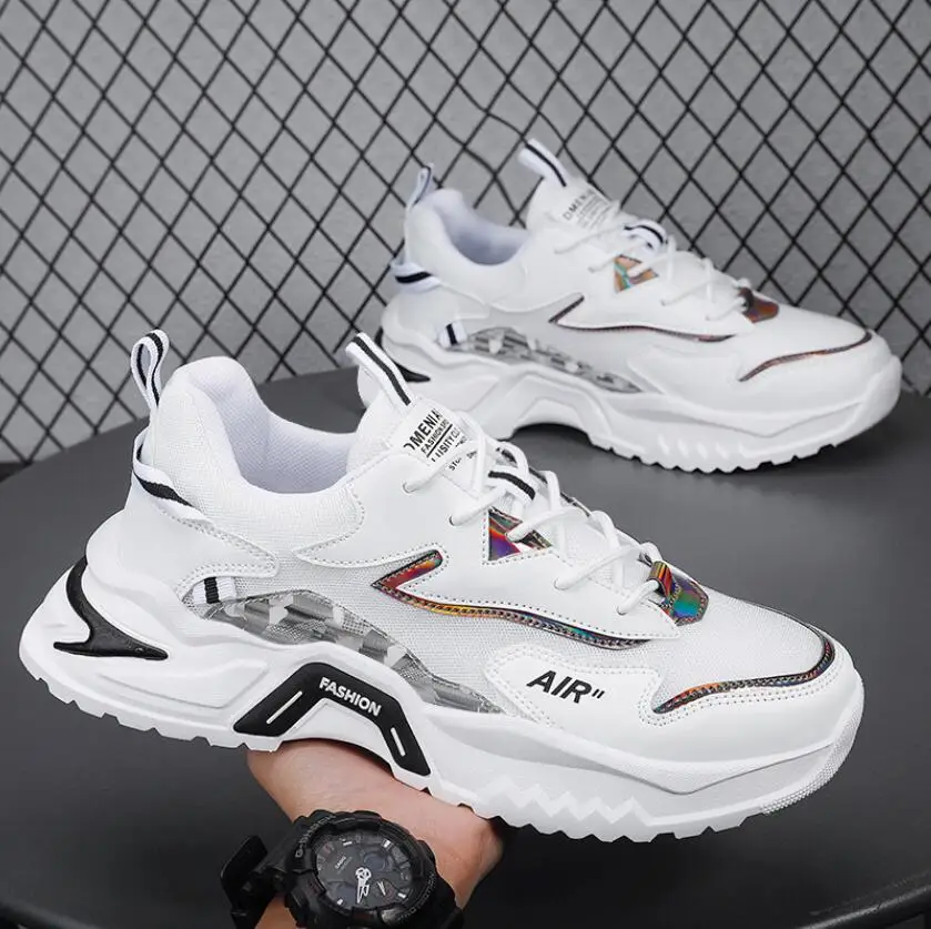 New Casual Sports Shoes for Men Trendy Shoes Men's Sneakers Male Breathable Platform Tenis Masculino Shoes
New Casual Sports Shoes for Men Trendy Shoes Men's Sneakers Male Breathable Platform Tenis Masculino Shoes