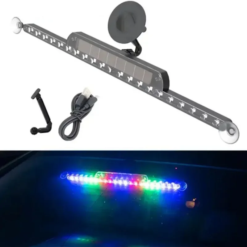 Car Emergency Light Solar RGB Car Strobe Warning Light Multifunction Decoration Anticollision Night Driving Safety Auto Accessor
Car Emergency Light Solar RGB Car Strobe Warning Light Multifunction Decoration Anticollision Night Driving Safety Auto Accessor