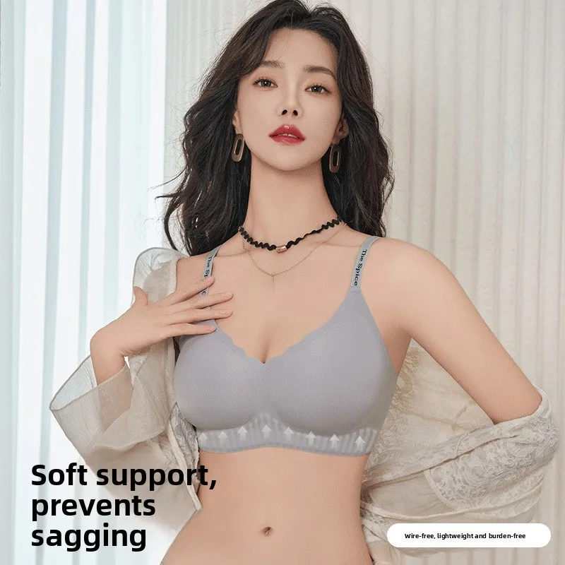 Soft Support Bra Women's Jelly Strip Small Chest Gathered Lift Anti-Sagging Steel Ring Bra Underwear Casual Style Gather Func...
Soft Support Bra Women's Jelly Strip Small Chest Gathered Lift Anti-Sagging Steel Ring Bra Underwear Casual Style Gather Func...