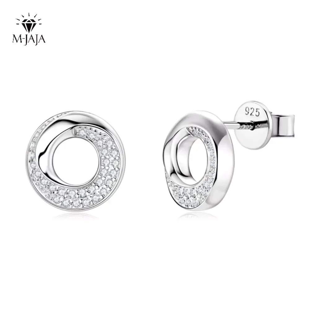 M-JAJA Moissanite Twist Hoop Earrings for Women Gold Plated S925 Sterling Silver Diamond Stud Earrings Party Trendy Jewerly Gift
M-JAJA Moissanite Twist Hoop Earrings for Women Gold Plated S925 Sterling Silver Diamond Stud Earrings Party Trendy Jewerly Gift