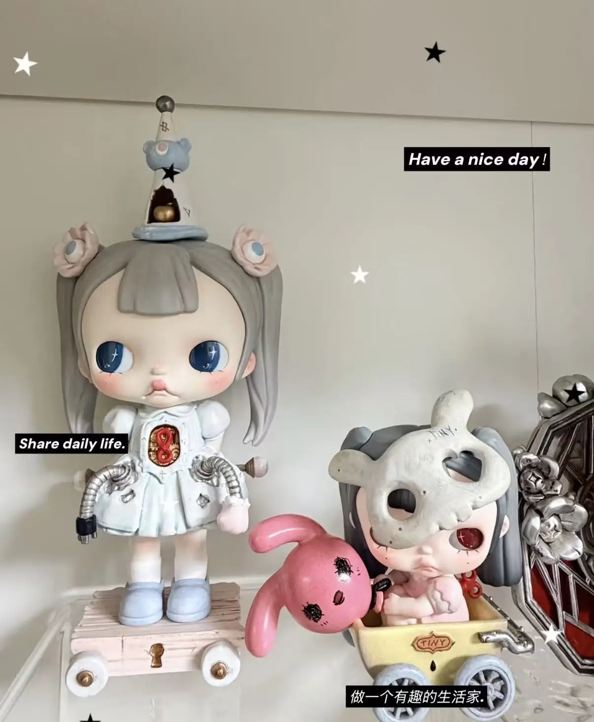POPMART TINYTINY LULLABY Figure Blind Box - Mystery Surprise Kawaii Toys Caja Misteriosa Model
POPMART TINYTINY LULLABY Figure Blind Box - Mystery Surprise Kawaii Toys Caja Misteriosa Model