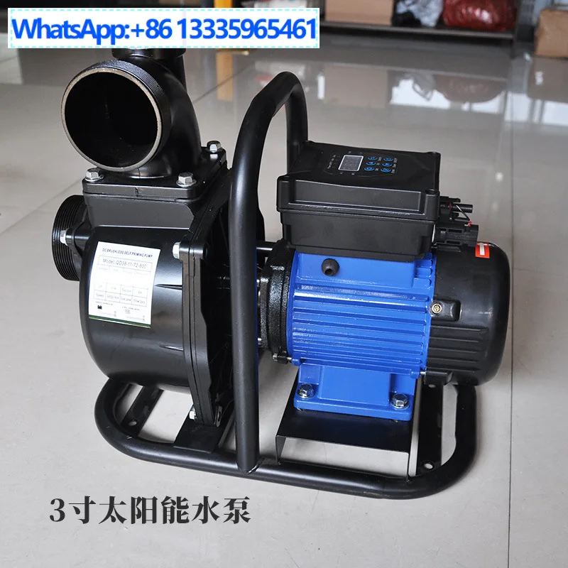 Cross-border solar water pump 48-72V2 inch 3 inch DC frequency conversion self-priming pump High lift photovoltaic panel energy-
Cross-border solar water pump 48-72V2 inch 3 inch DC frequency conversion self-priming pump High lift photovoltaic panel energy-