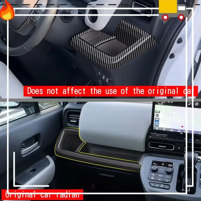 Car Dashboard LH&RH Water Cup Holder Frame Center Console Trim Strips For Honda FREED AIR CROSSTAR 2024 Carbon Fiber
Car Dashboard LH&RH Water Cup Holder Frame Center Console Trim Strips For Honda FREED AIR CROSSTAR 2024 Carbon Fiber