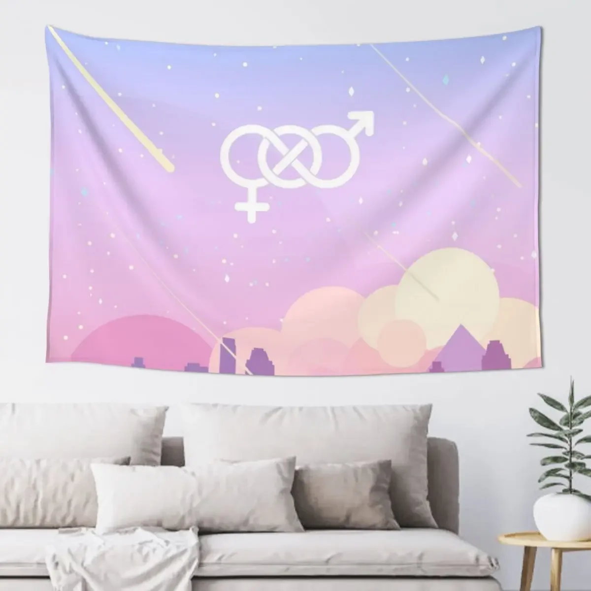 Bisexual Landscape: Dawn Tapestry Wallpapers Home Decor Luxury Living Room Decoration Carpet On The Wall Wall Art Tapestry
Bisexual Landscape: Dawn Tapestry Wallpapers Home Decor Luxury Living Room Decoration Carpet On The Wall Wall Art Tapestry
