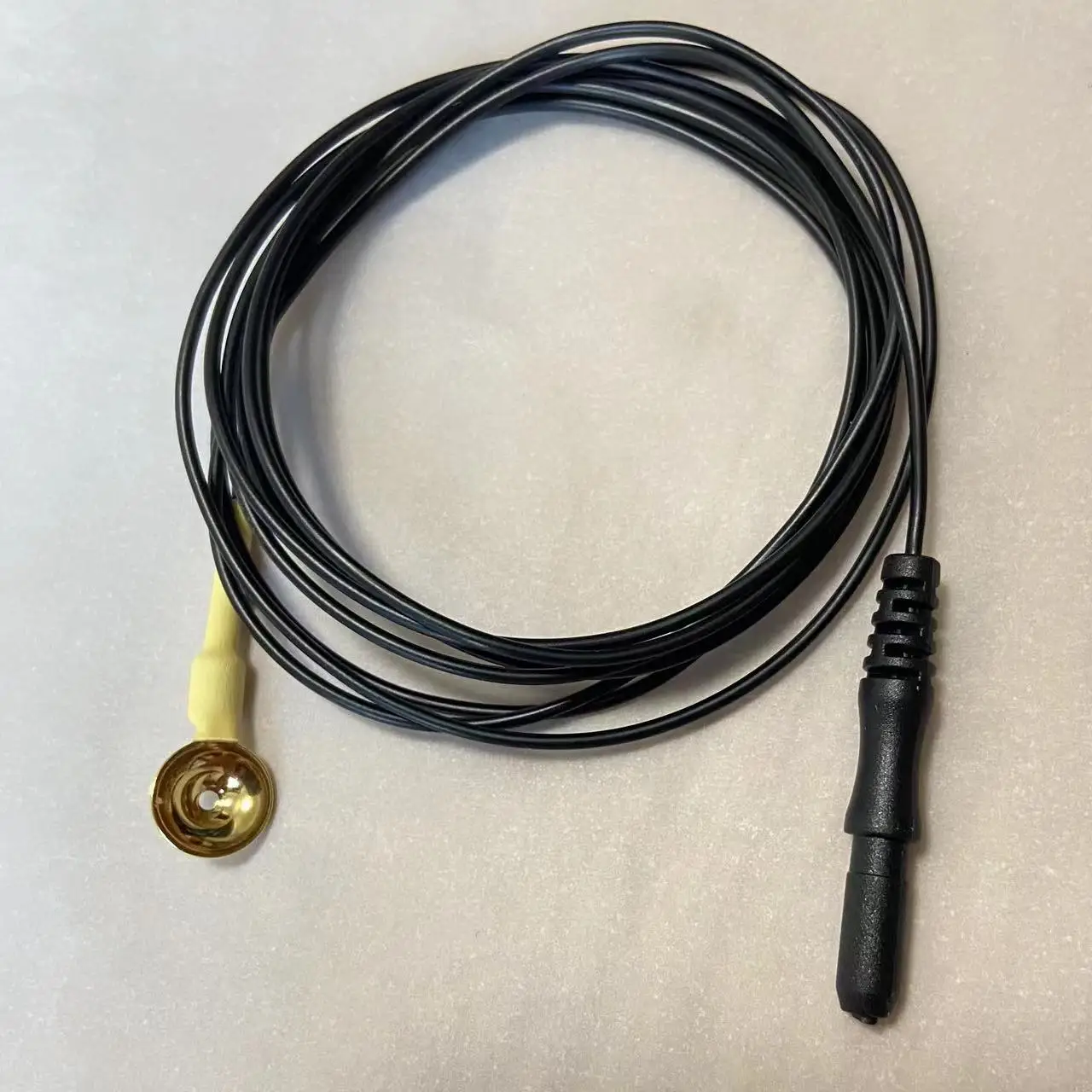 Gold Plate Electrode Brain Electrode EEG Lead Wire Din1.5 EEG Brain-Computer Interface Electrode Sensor
Gold Plate Electrode Brain Electrode EEG Lead Wire Din1.5 EEG Brain-Computer Interface Electrode Sensor