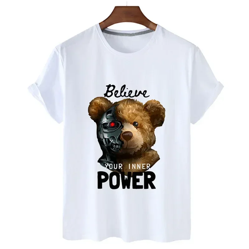 Funny cartoon bear tshirt backpack bear print short sleeved t shirt women casual o-neck top tee unisex T-shirt
Funny cartoon bear tshirt backpack bear print short sleeved t shirt women casual o-neck top tee unisex T-shirt