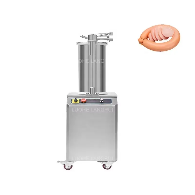 15L 26L 35L Stainless Steel Factory Price Electric Hydraulic Sausage Stuffer
15L 26L 35L Stainless Steel Factory Price Electric Hydraulic Sausage Stuffer