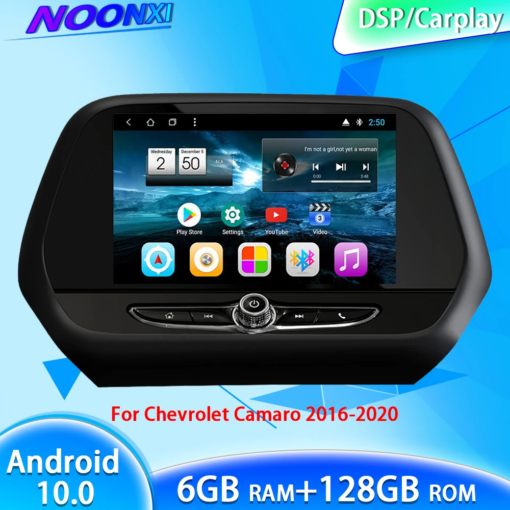 6 + 128G для Chevrolet Camaro 2016-2020 Автомобильный GPS навигатор для Carplay автостерео радио Mirror Link плеер 2 DIN головное устройство Android
6 + 128G для Chevrolet Camaro 2016-2020 Автомобильный GPS навигатор для Carplay автостерео радио Mirror Link плеер 2 DIN головное устройство Android