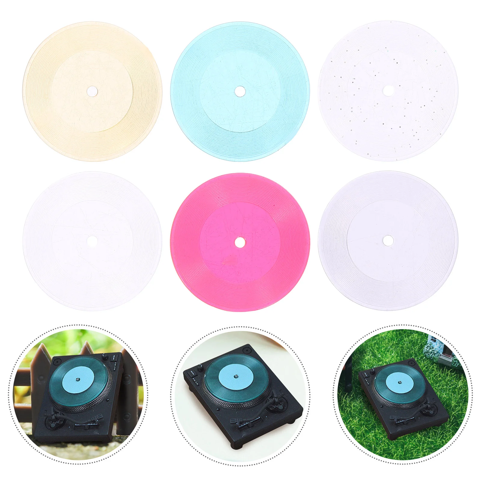 12 Pcs Mini Record Model Vintage Decor Dollhouse Accessories Plastic Toys Bedroom nament Home Decor Mini House Layout
12 Pcs Mini Record Model Vintage Decor Dollhouse Accessories Plastic Toys Bedroom nament Home Decor Mini House Layout