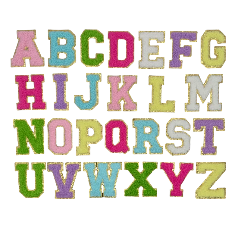 Customized Self-adhesive Towel Embroidery Letter Cloth Sticker Cross-border Special for Glitter Phnom Penh Chenille Accessories
Customized Self-adhesive Towel Embroidery Letter Cloth Sticker Cross-border Special for Glitter Phnom Penh Chenille Accessories