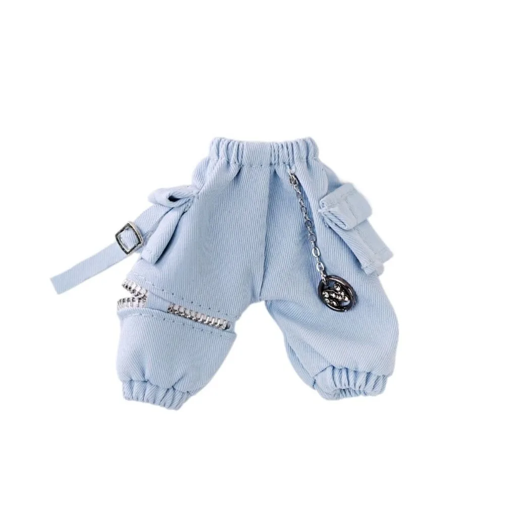 With Pockets OB11 Trousers Chain Overalls Doll Outfit Doll Cargo Pants Elastic Waist Handmade Obitsu 11 Clothes 1/12 Bjd Gsc
With Pockets OB11 Trousers Chain Overalls Doll Outfit Doll Cargo Pants Elastic Waist Handmade Obitsu 11 Clothes 1/12 Bjd Gsc