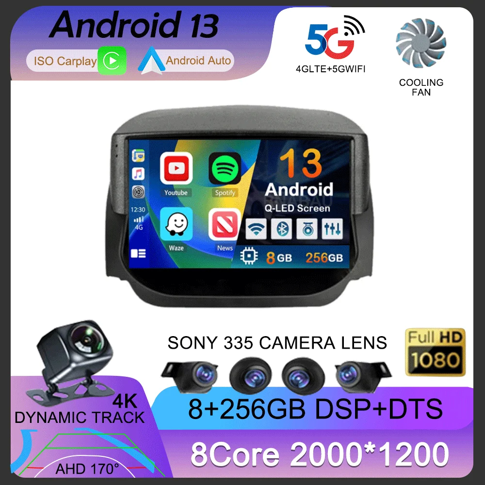 Android 13 Carplay Auto Car Radio For Ford EcoSport Eco Sport 2014 2015 2016 2017 2018 GPS Recorder Multimedia Player 4G+BT DSP
Android 13 Carplay Auto Car Radio For Ford EcoSport Eco Sport 2014 2015 2016 2017 2018 GPS Recorder Multimedia Player 4G+BT DSP