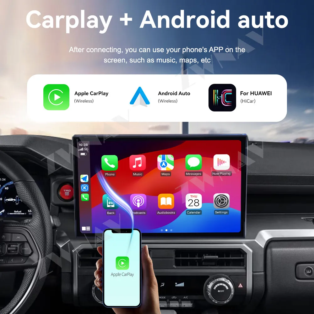 Android 14 Carplay Car Radio 14.6 Inch Touch Screen For Toyota Tacoma 2024 GPS Navigation Car Multimedia Player Head Unit Auto
Android 14 Carplay Car Radio 14.6 Inch Touch Screen For Toyota Tacoma 2024 GPS Navigation Car Multimedia Player Head Unit Auto