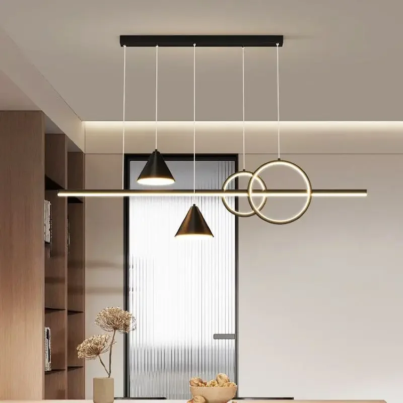 SANDYHA Modern Luxury Long Strip LED Chandeliers Creative Indoor Lighting Fixtures for Dining and Living Room Table Decor
SANDYHA Modern Luxury Long Strip LED Chandeliers Creative Indoor Lighting Fixtures for Dining and Living Room Table Decor