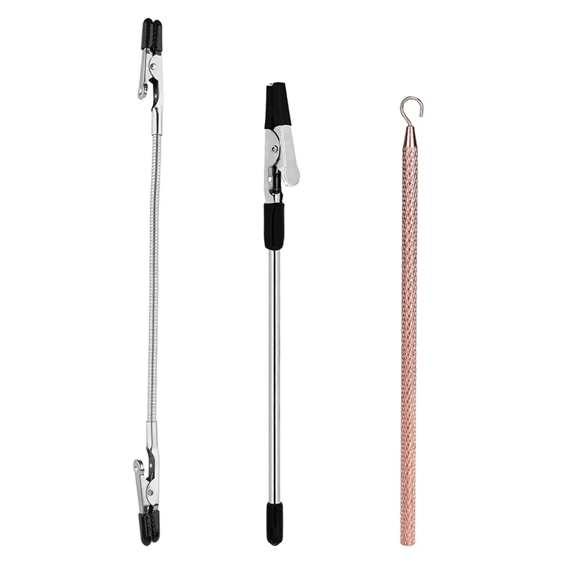 ABKY-3Pcs вспомогательные инструменты для браслета, вспомогательный крючок и зажимы для быстрого износа и разборки, вспомогательный инструмент для крепления
ABKY-3Pcs вспомогательные инструменты для браслета, вспомогательный крючок и зажимы для быстрого износа и разборки, вспомогательный инструмент для крепления