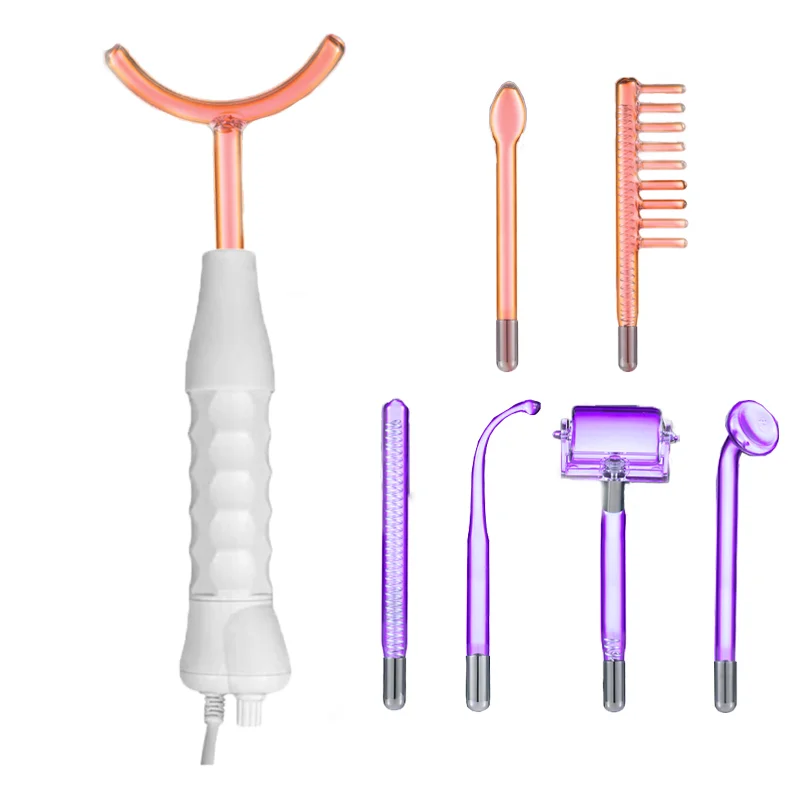 Portable High Frequency Facial Machine Skin Therapy With 7 Neon & Argon Wands Remove Wrinkles Acne Facial Therapy Wand
Portable High Frequency Facial Machine Skin Therapy With 7 Neon & Argon Wands Remove Wrinkles Acne Facial Therapy Wand