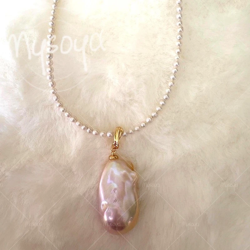MYSOYA 2-3mm Thin Chain with 12-13mm Purple Baroque Pendant, for Girlfriend/ Mother,for Wedding/Birthday/Mother's Day Gift A0489
MYSOYA 2-3mm Thin Chain with 12-13mm Purple Baroque Pendant, for Girlfriend/ Mother,for Wedding/Birthday/Mother's Day Gift A0489