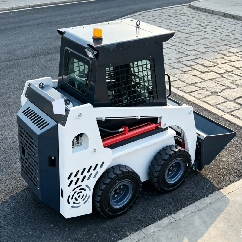 Customized Ride-on Loading and Unloading Skid Steer Equipment, Mini Skid Steer Vehicle, Factory Handling Loader
Customized Ride-on Loading and Unloading Skid Steer Equipment, Mini Skid Steer Vehicle, Factory Handling Loader