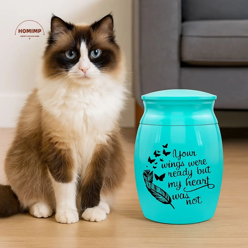 Mini Memorial Pets Urn Aluminum Alloy Dustproof Ashes Sealed Box with Lid Waterproof Pet Teeth Hair Storage Box
Mini Memorial Pets Urn Aluminum Alloy Dustproof Ashes Sealed Box with Lid Waterproof Pet Teeth Hair Storage Box