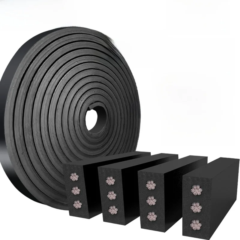 Rubber Pad with Steel Wire for Truck Cargo Box Anti Shock Absorption Buffer Pad Wear Resistant Automobile Cargo Compartment
Rubber Pad with Steel Wire for Truck Cargo Box Anti Shock Absorption Buffer Pad Wear Resistant Automobile Cargo Compartment