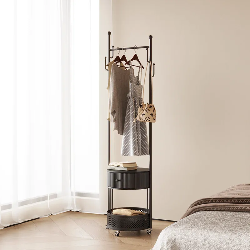 Creative bedside table hanger integrated high-end hanger floor bedroom living room removable antique coat rack
Creative bedside table hanger integrated high-end hanger floor bedroom living room removable antique coat rack
